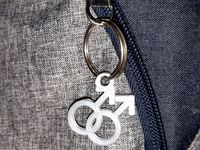 Homosexuality(gay) Symbol Keychain