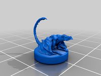 Pseudodragon 1/60 scale + 2x size