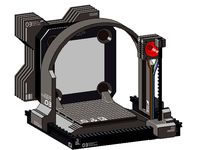 Futuristic 3D printer