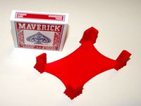 Playing Card Holder Tray (Standard Poker Size) - Draw/Discard Deck Piles