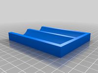 Tray for 2x 1/2in drive impact sockets