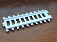 Railway track - straight
