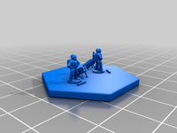 Battletech 6mm Heavy LRM Foot Infantry