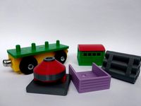 Ikea Lillabo compatible modular railway wagons