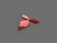 MITSUBISHI KEYCHAIN DESIGN