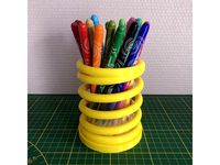 Spring Pen Holder