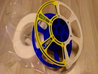 Collapsible filament spool