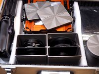 Large format 4x5" lens box