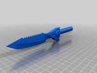 Mandalorian Knife Dagger Vibro Blade 25