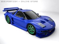 Honda NSX Raybrig 3D Model