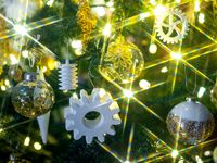 Christmas Gear Baubles