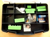 Parametric Coin Cell Battery Holder - Openscad