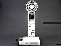 Tom's Raspberry Pi Camera Mount V4 + (optional) LED Mount V1 by tomulinek