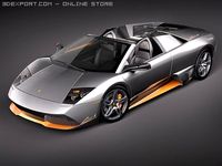 Lamborghini Murcielago LP6504 3D Model