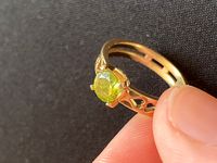 Ring with a Gem Stone Setting