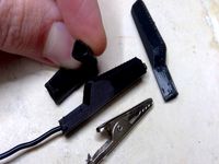 Alligator clip cover (NinjaFlex)