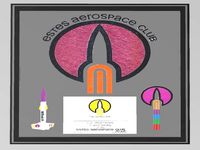 Multi-Material Estes Aerospace Club Mounted Certificate