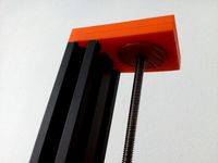 Tronxy X1 Z axis bearing support