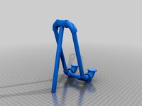 Steampunk style phone stand