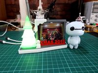 XMAS PHOTO FRAME LED SOUVENIR