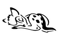 Bambi stencil 2