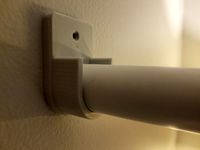 Closet Rod Wall Mount