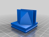 Simple tripod phone holder