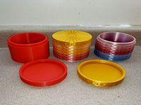 Gift Container with Threaded Top