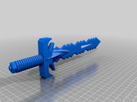 Fantasy Medieval Sword Design 10