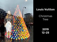 Louis Vuitton LOGO Christmas Tree