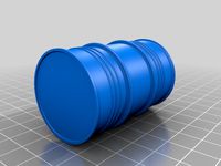 1/16 German fuel drum