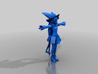 dark elf cheerleader - blood bowl - gubbins