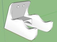 Guitar Wall Hanger (Horizontal Print)