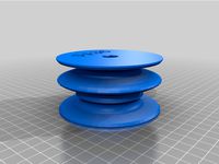 5136 Tubing Spindle With 3 Holes