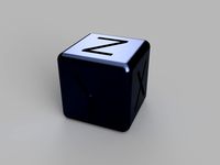 XYZ calibration cube with rounded edges (+step file)