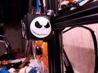 Jack Skellington Ender Cooling Fan Cover