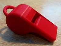 Whistle with ball