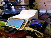 Raspberry Pi 4 and 3.5' LCD Case with oversized fan