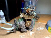 Hrognak Howdah (C3V Heroscape Custom)
