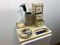 Office Organizer for Post-it Pencils Paper-Clip Eraser
