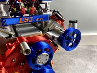 12/15.Power Steering Pump extension for the LS3 Chevy Engine