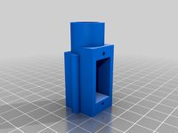 Servo mount for Z84 pan mechanism