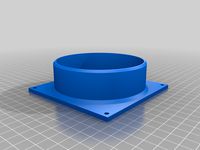 100mm 4" dust extraction connector