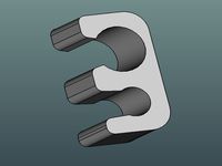 Creality CR10 Bowden Tube Clip