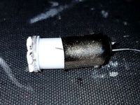 Pinball LEDs cap and dimmer