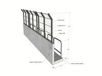 Pitlane fence - 1/10 RC