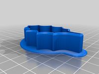 Holly cookie cutter