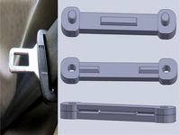 Seat Bealt Buckle Tongue Fix