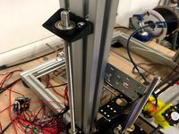 Parametric Bearing to Extrusion Mount