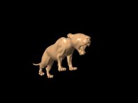 Lion 3D Model